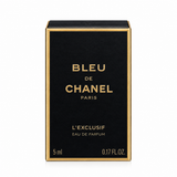 BLEU DE CHANEL L’EXCLUSIF Eau de Parfum – 5 ML / 0.17 FL OZ