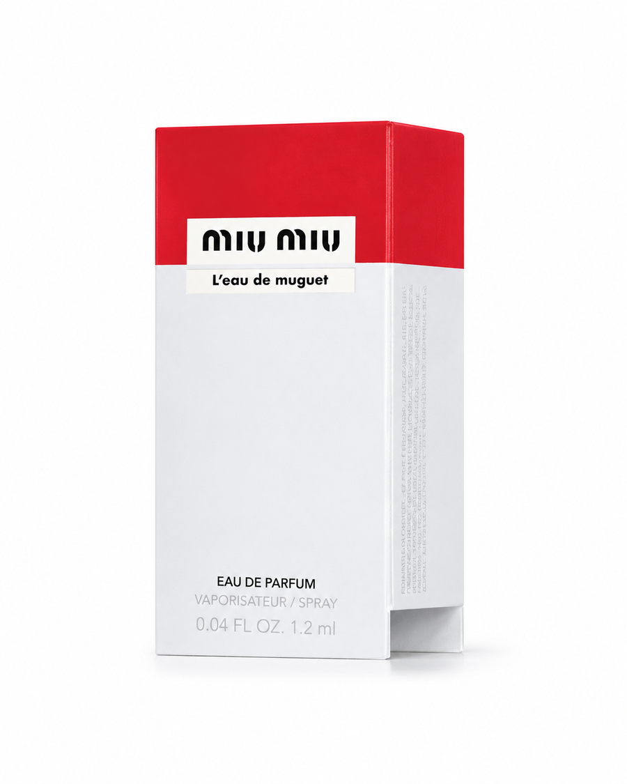 MIU MIU L’EAU DE MUGUET EAU DE PARFUM – 1.2 ML 0.04 FL OZ