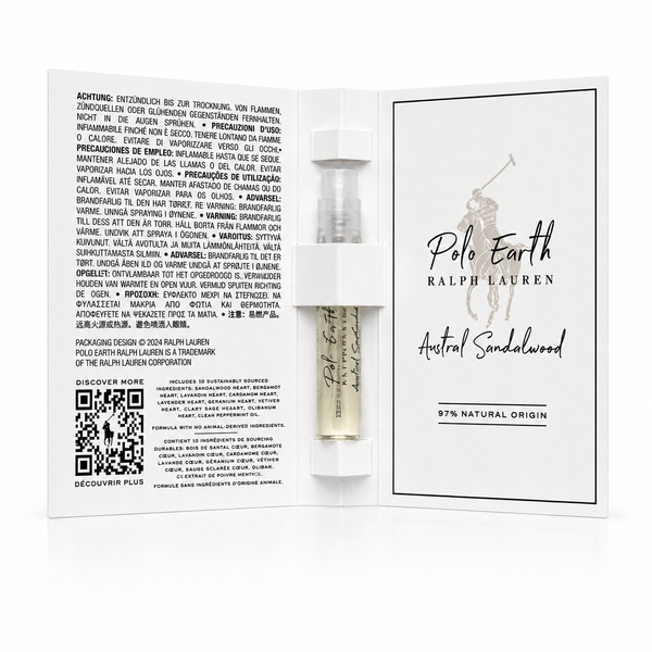 Ralph Lauren Polo Earth Austral Sandalwood EDP – 1 ML / 0.03 US FL. OZ.